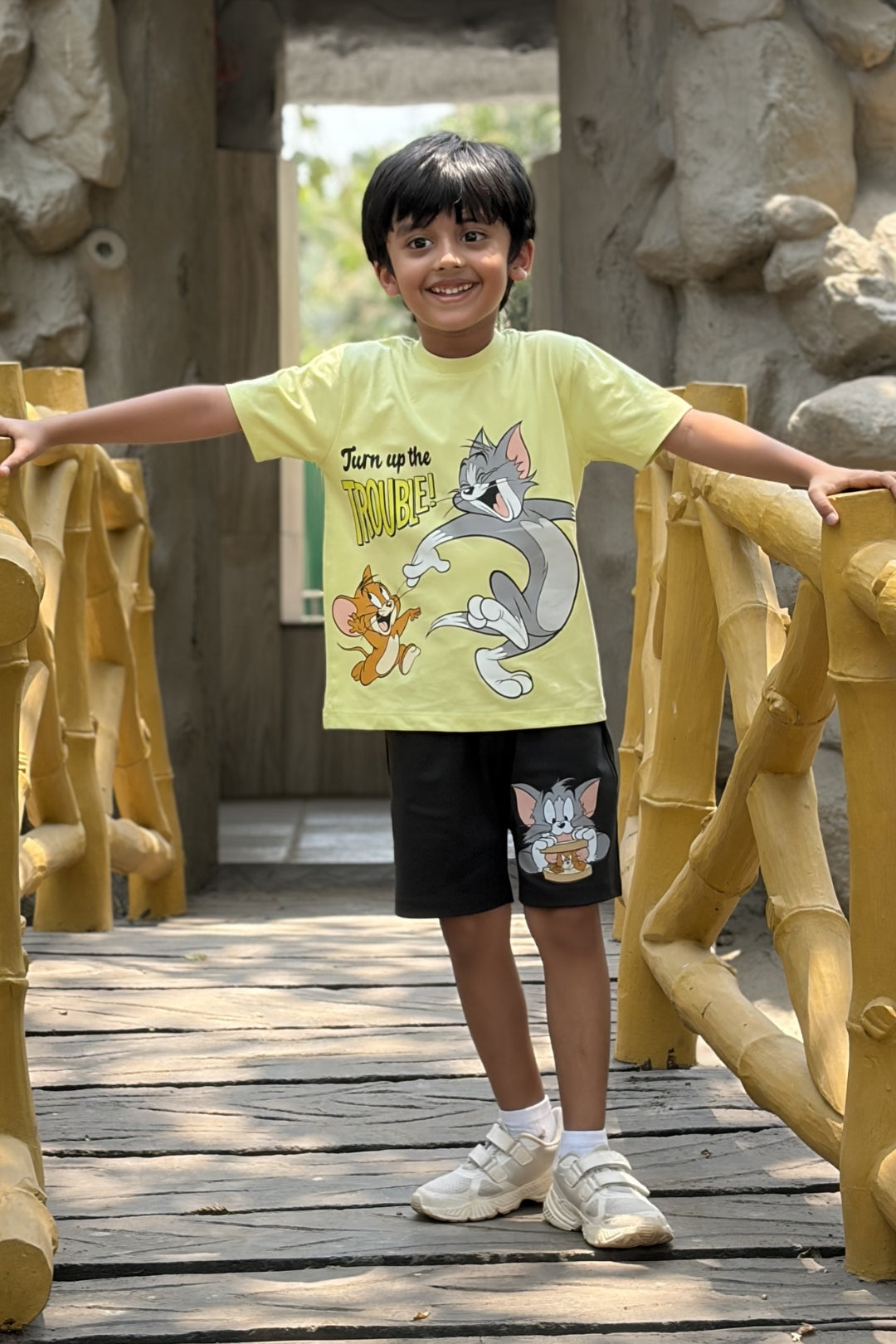 Tom and Jerry Turn Up The Trouble! Shorts Set