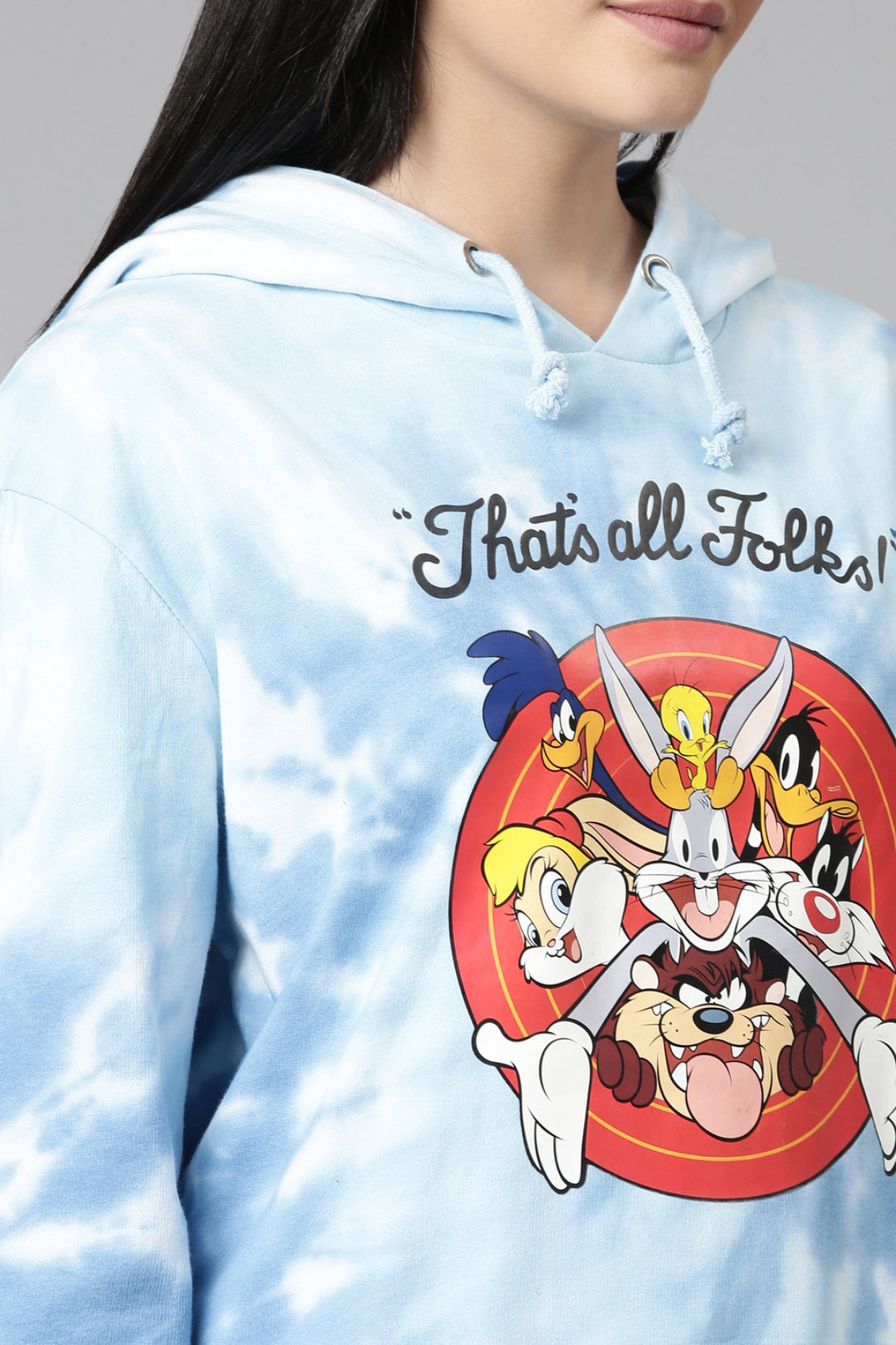 Looney Tunes Tie & dye Hoodie for Family