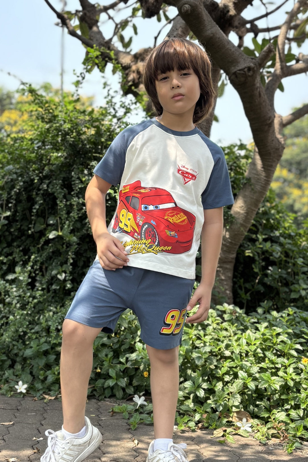 disney cars casual co-ord set for boys