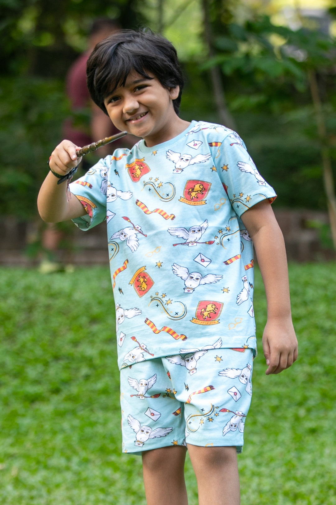 harry potter summer shorts set for boys