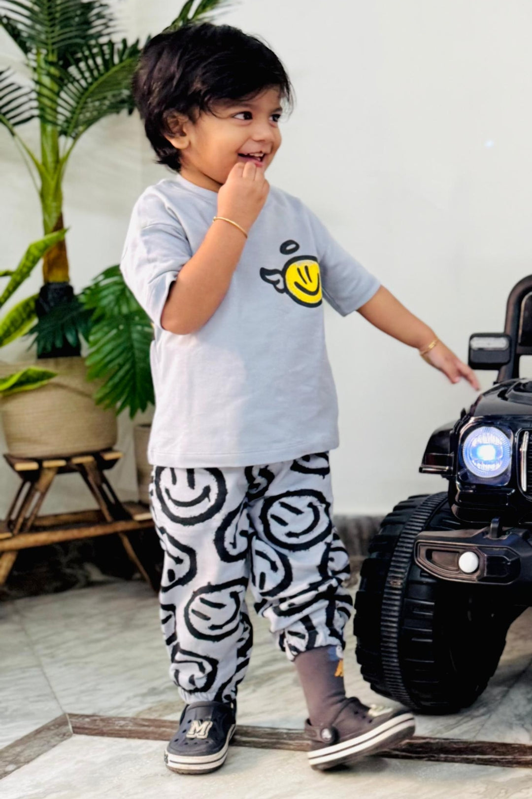Smile Angel Oversized Co-Ord Set for Infant
