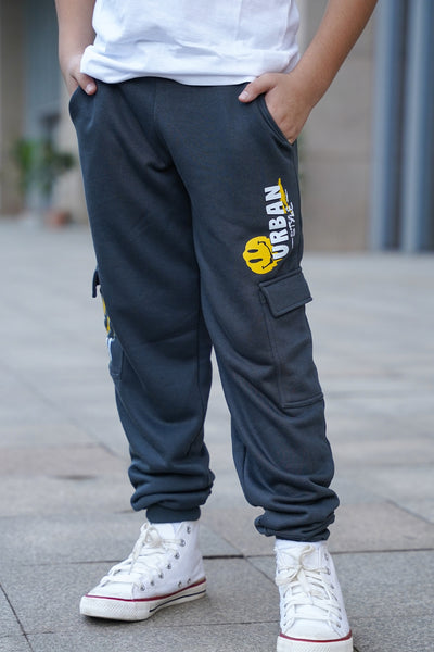 Urban Style Smiley Joggers