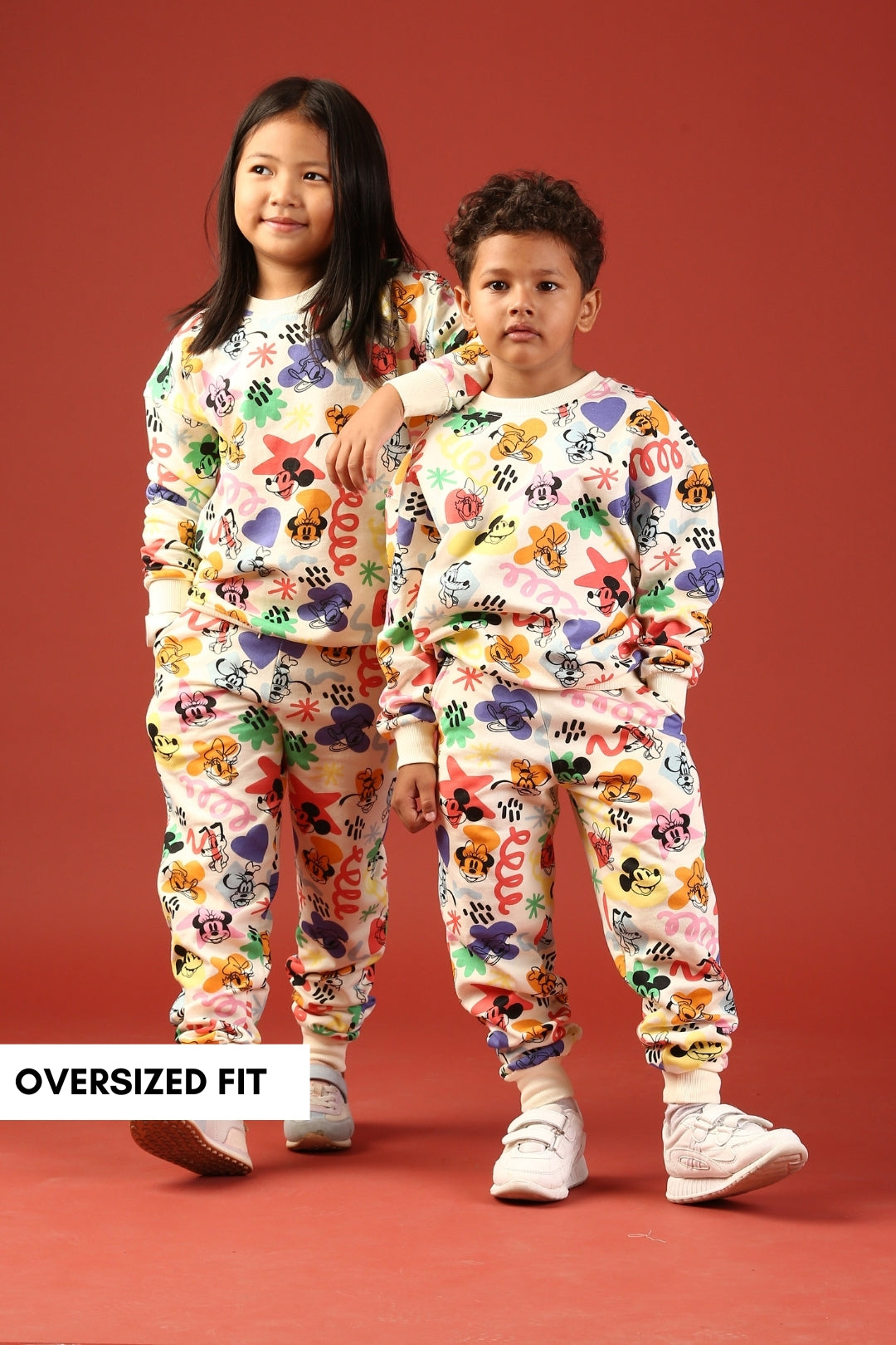 Mickey Graffitti Co-ord set for Family