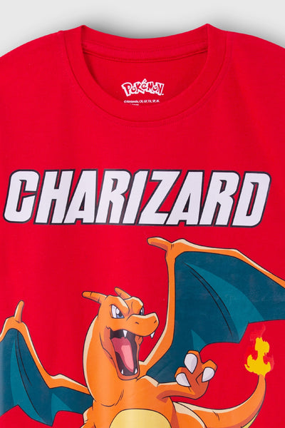 Charizard Fire Shorts Set