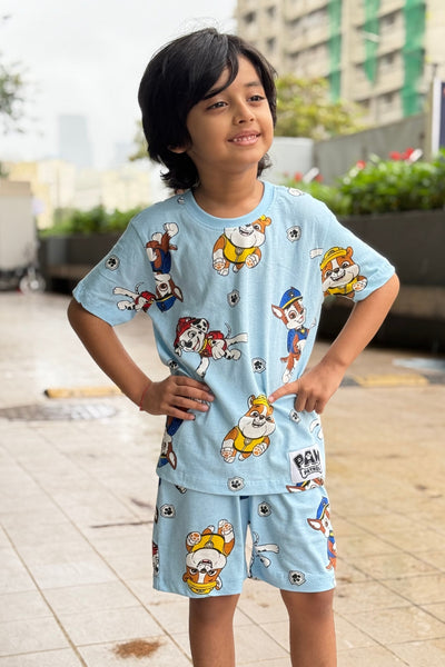 Paw Patrol Classic Pattern Shorts Set