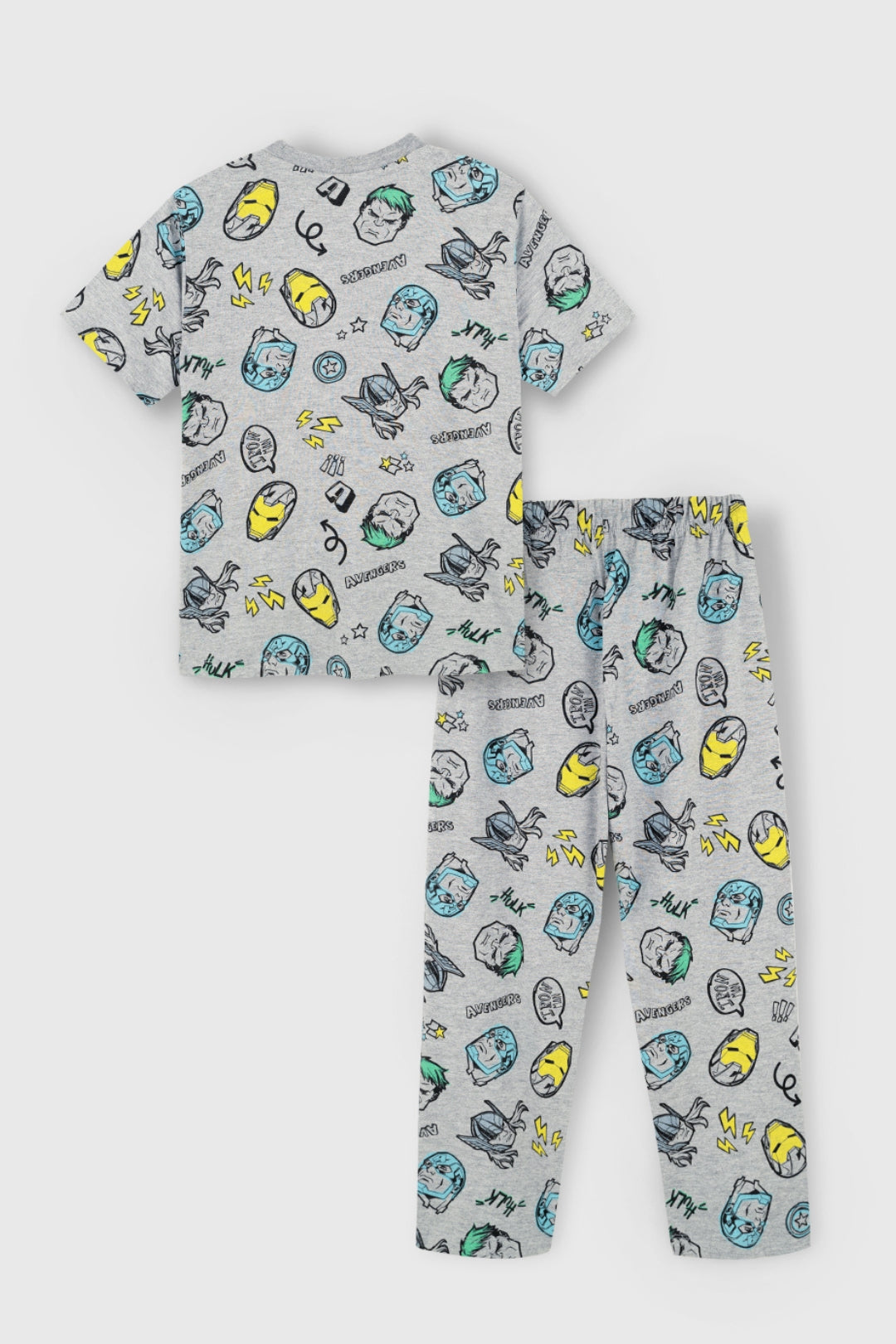 avengers cotton night suit for boys