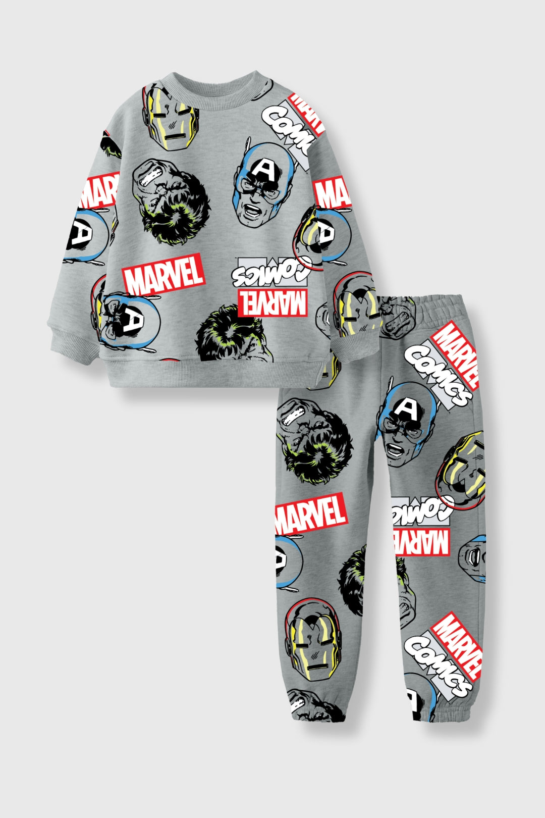 marvel warm co-ord set for girls