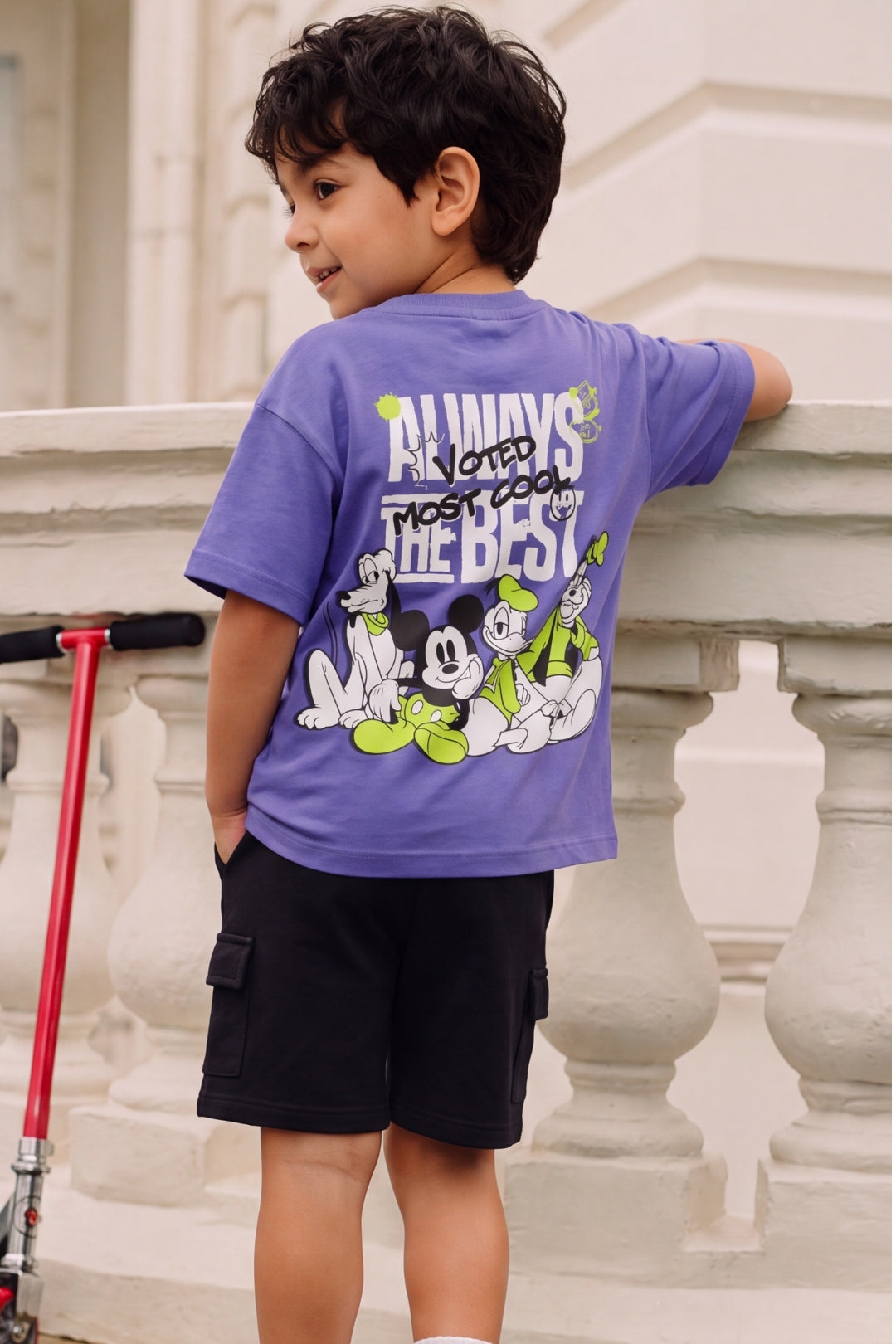 Mickey Squad Cargo Shorts Set