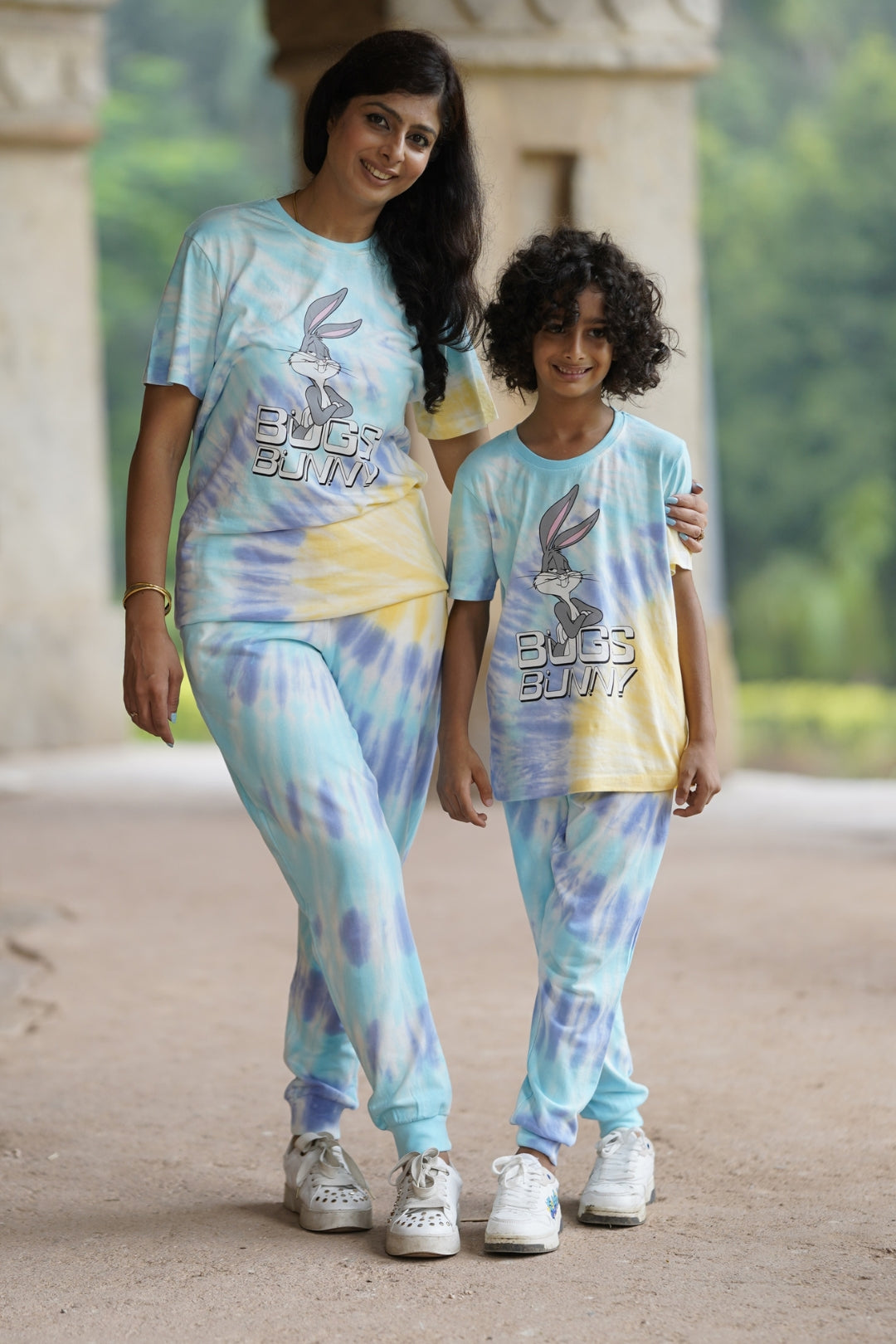 Bugs Bunny Tie & Dye Co-Ord Set for Family