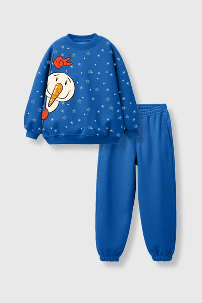 Snowman Blue Co-Ord Set