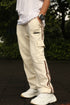 Beige Side Striped Originals Jogger