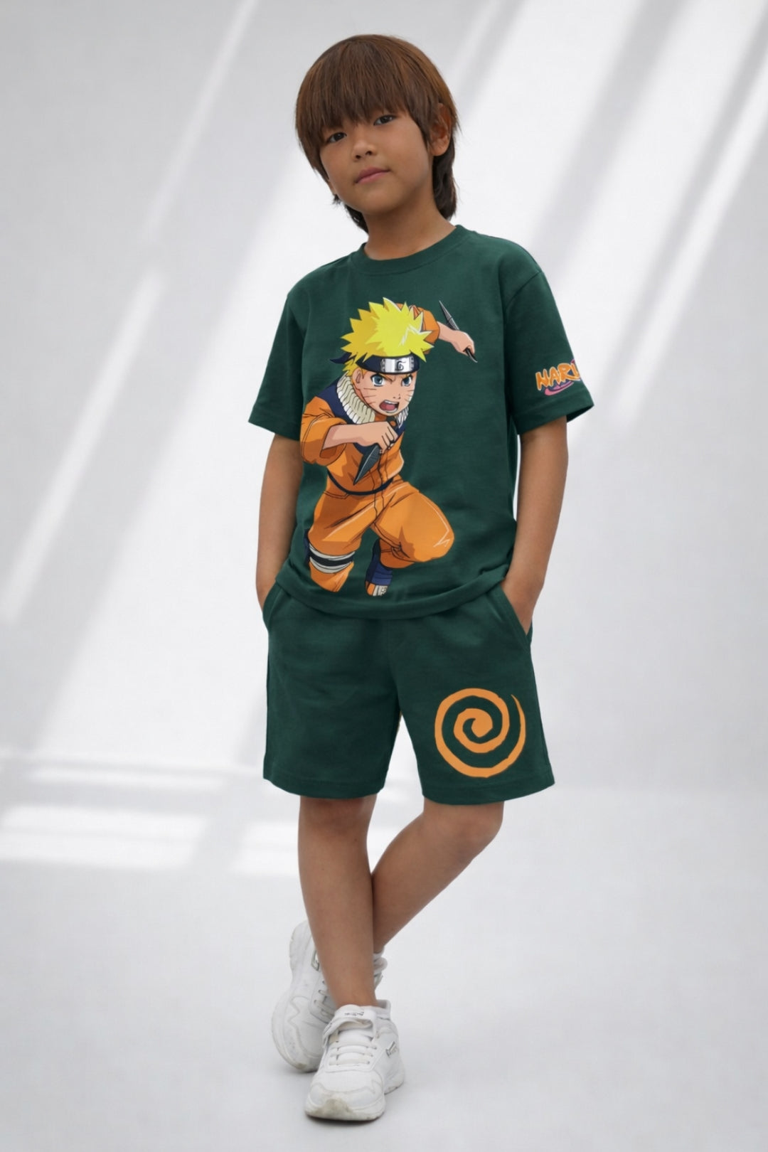 Naruto Shinobi Mode Shorts Set