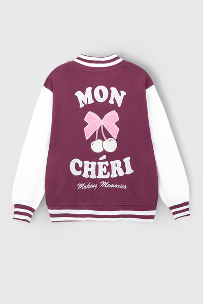 Mon Cheri Varsity Jacket