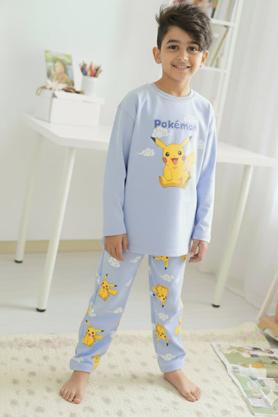 Pikachu Cloud Pajama Set