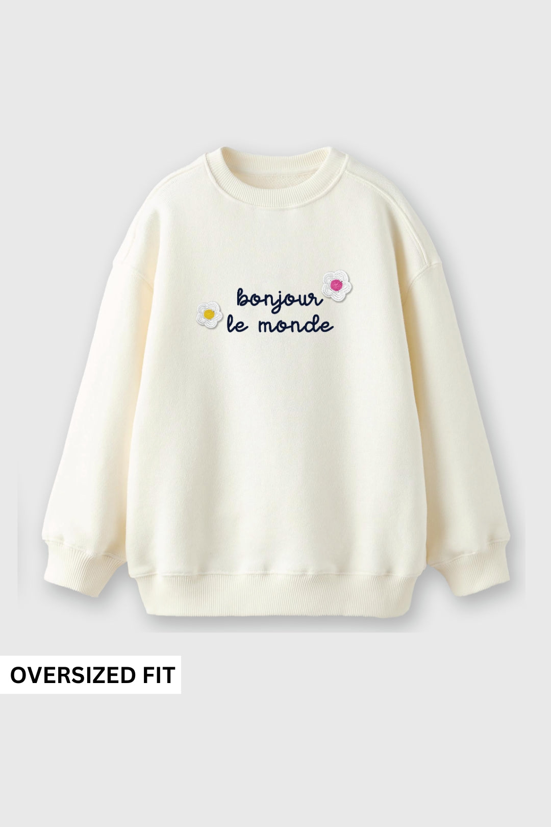 Bonjour le Monde Sweatshirt