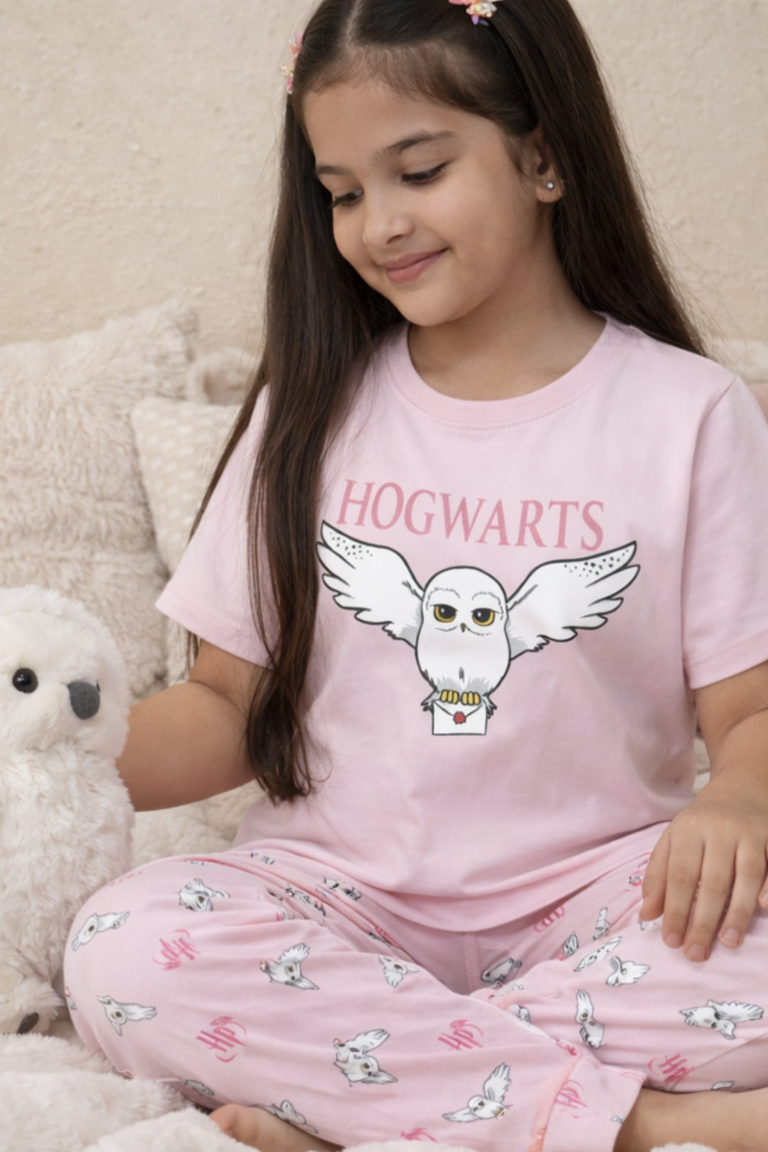 harry potter hedwig sleepwear for girls