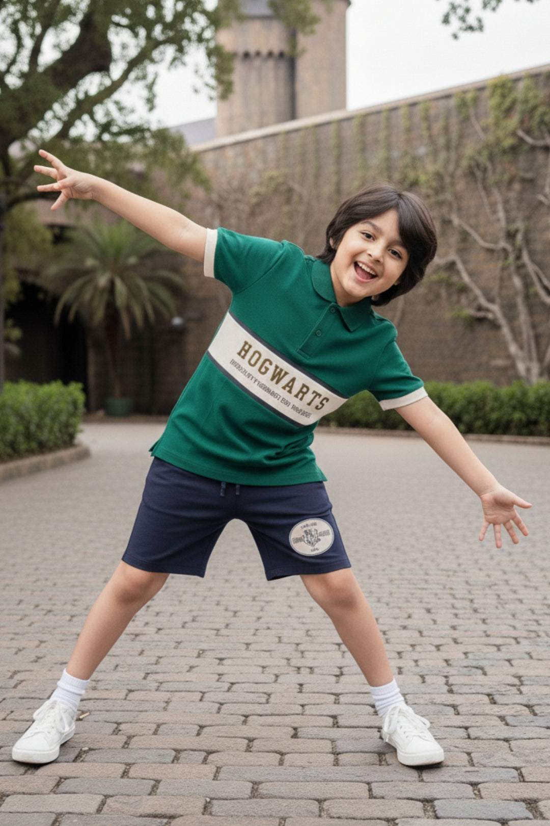 Hogwarts House Pride Polo Shorts Set