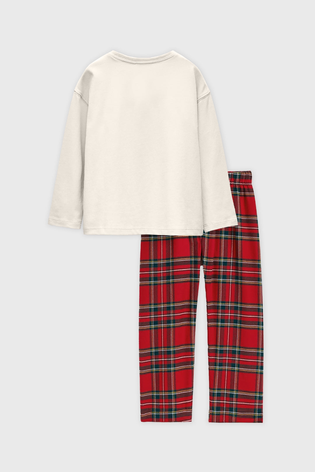 Selfie Snowman Flannel Pajama Set