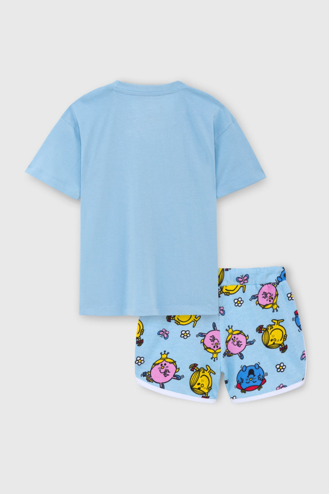 chief classics printed shorts set for girls