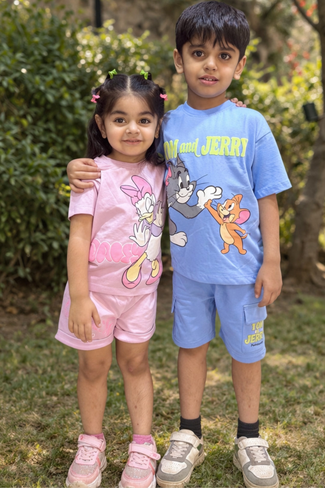 tom and jerry casual co-ord set for boys