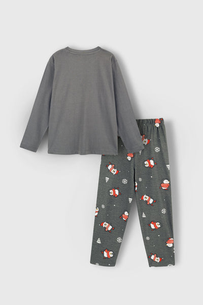 Cozy Penguin Pajama Set