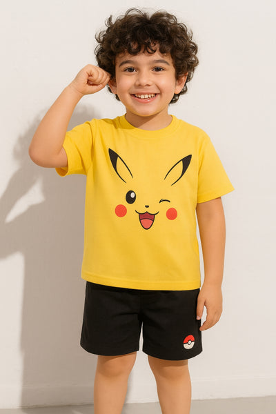 Pikachu Classic Shorts Set