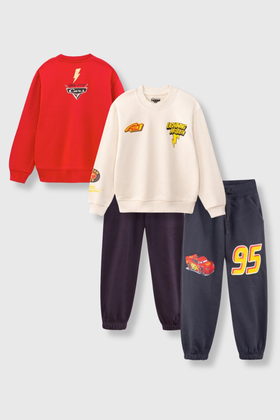 OG Lightning Mcqueen Co-Ord Set Pack Of 2
