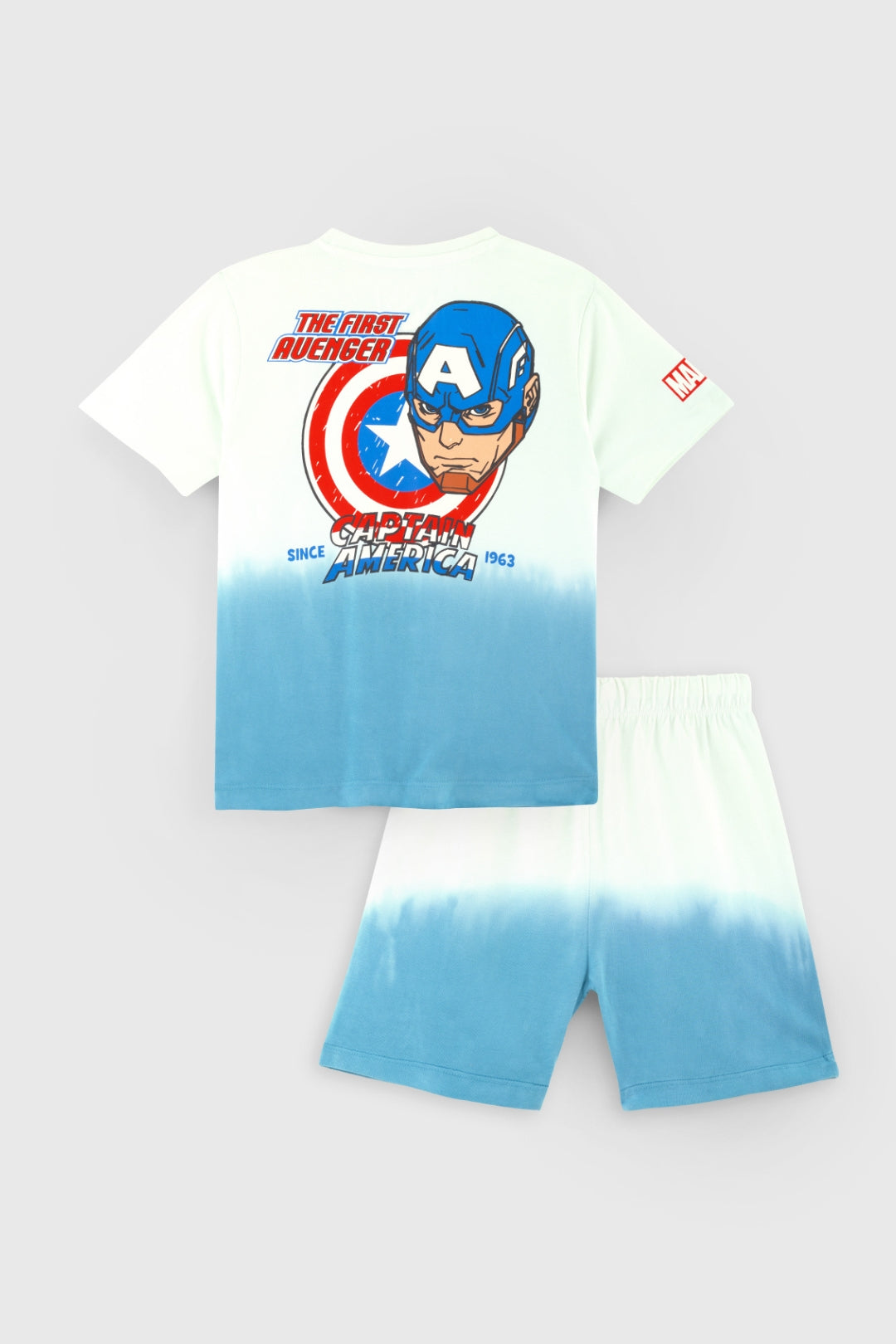 captain america casual co-ord set for boys