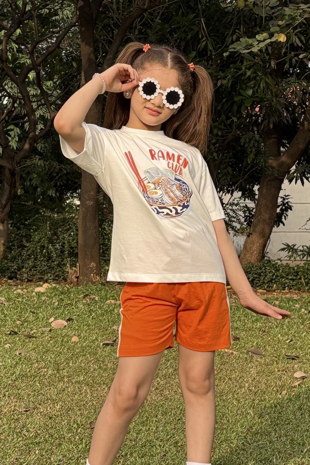 Ramen Club Shorts Set