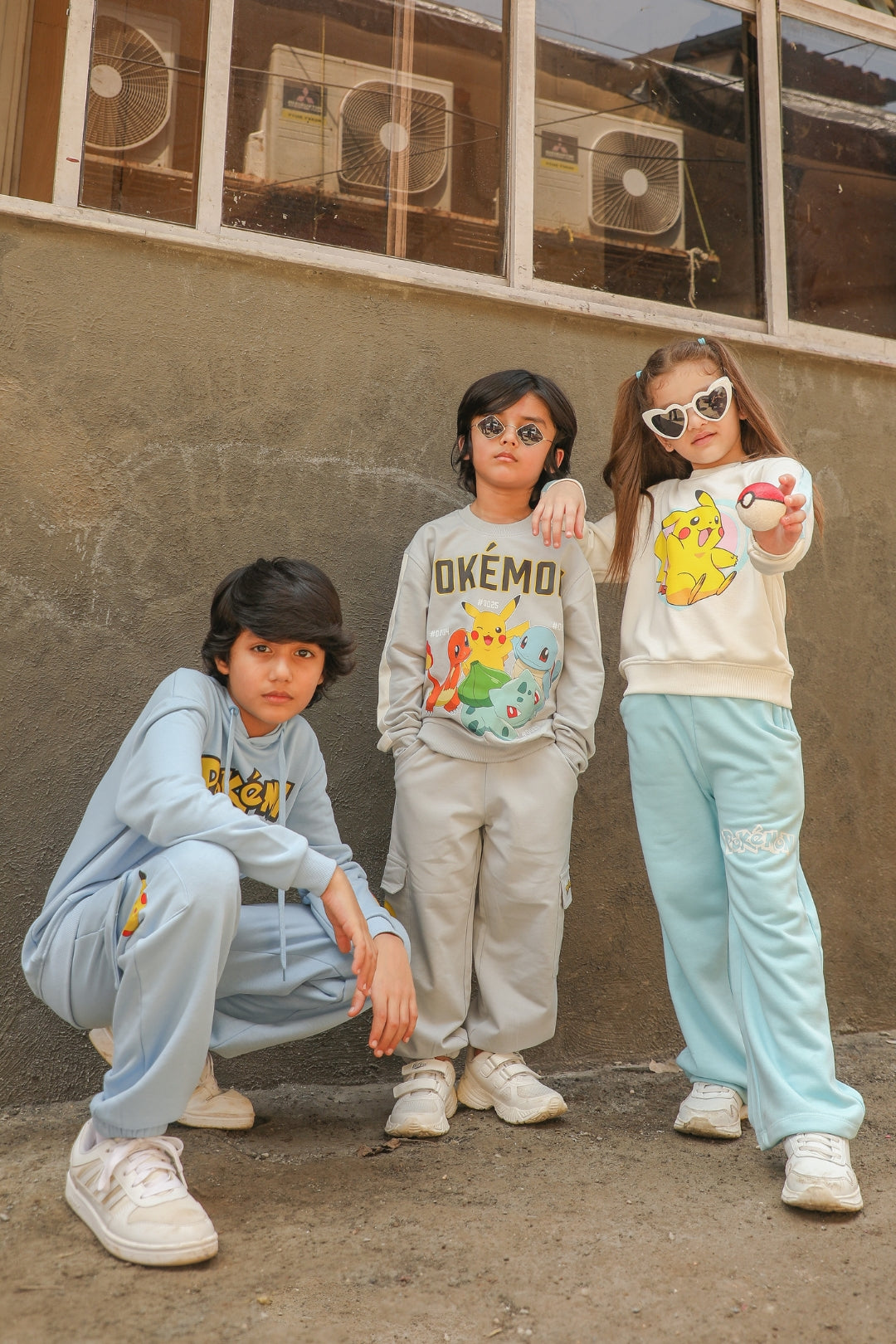 pikachu hoodie and jogger set for girls