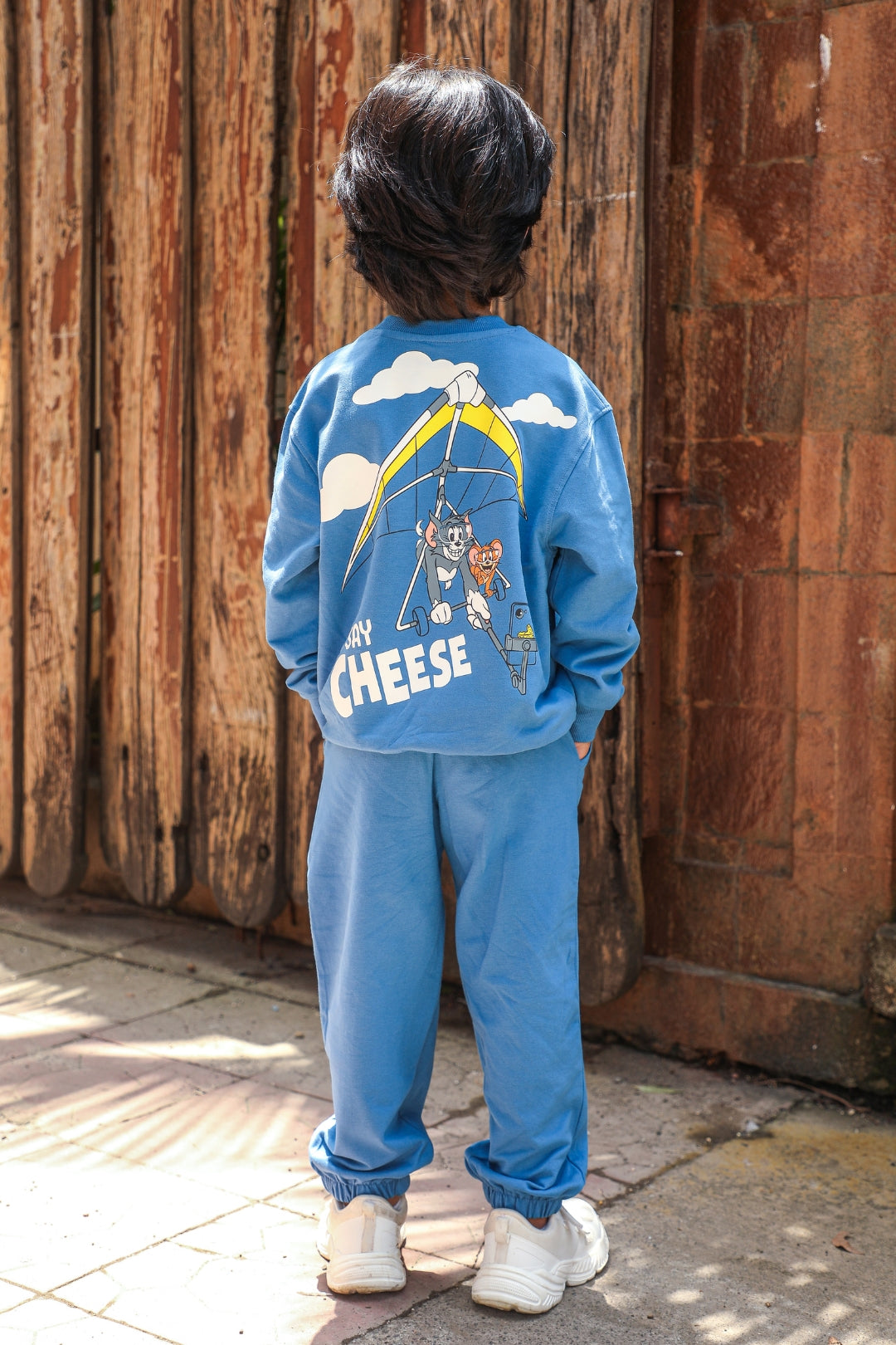 Tom and Jerry Say Cheese Blue Co-Ord Set