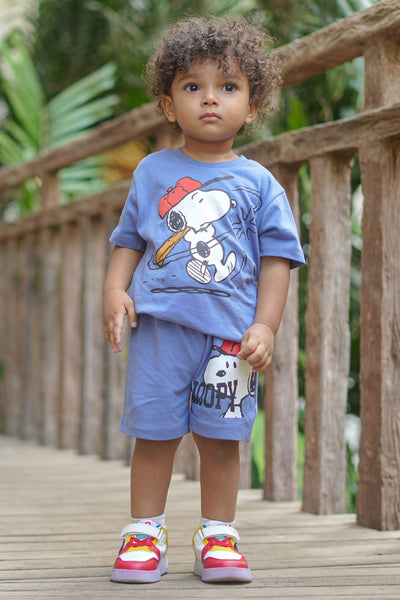 Snoopy Baseball Co-Ord Set For Infant