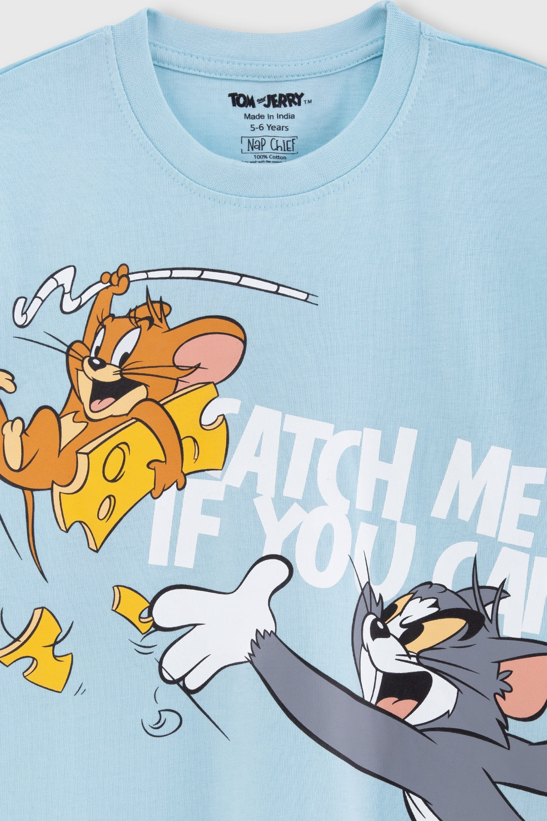 tom and jerry graphic t-shirt for boys
