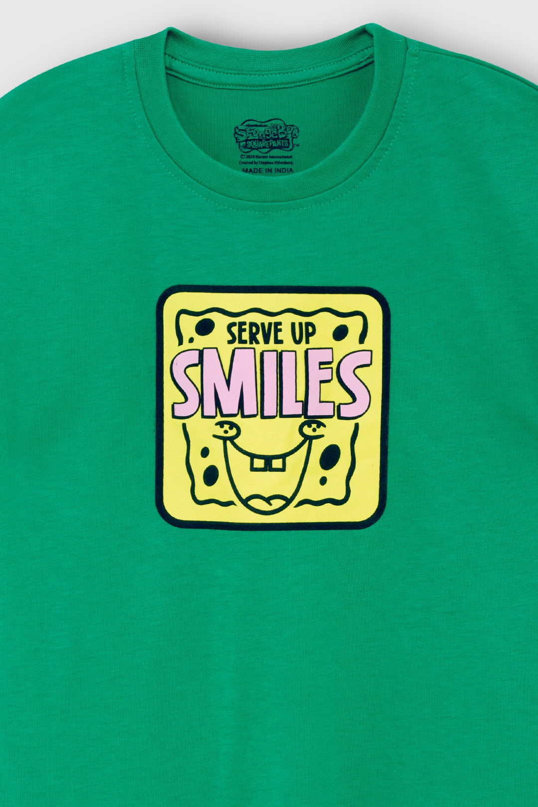 Serve Up Smiles SpongeBob Shorts Set