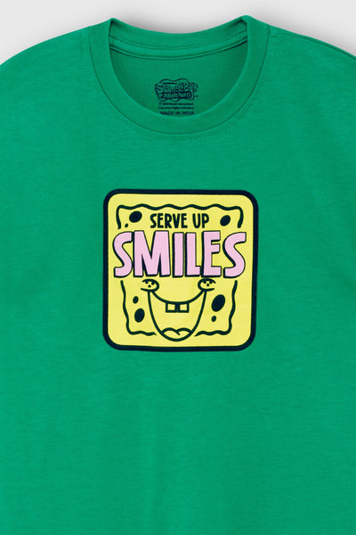 Serve Up Smiles SpongeBob Shorts Set