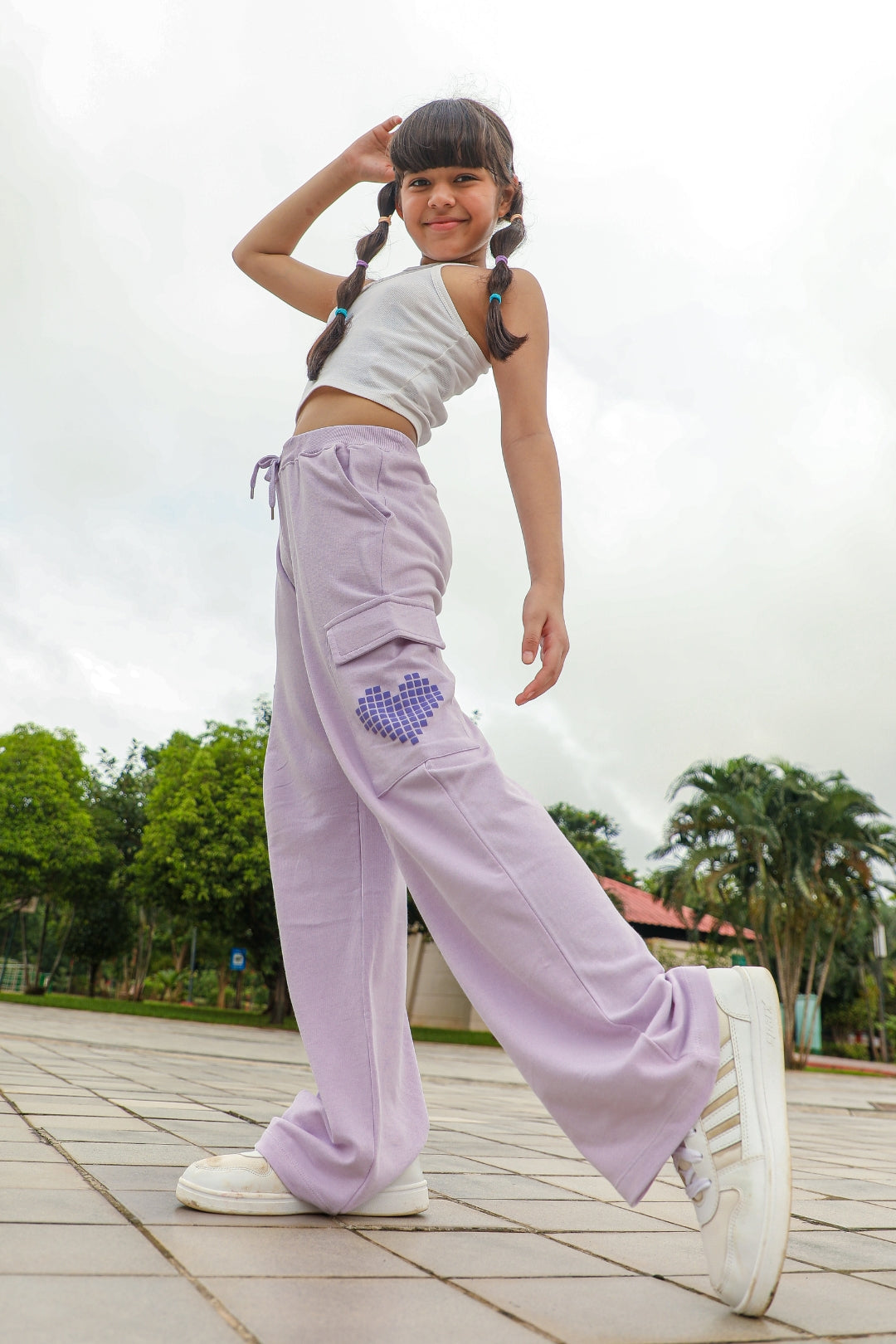 Digital Heart Cargo Jogger