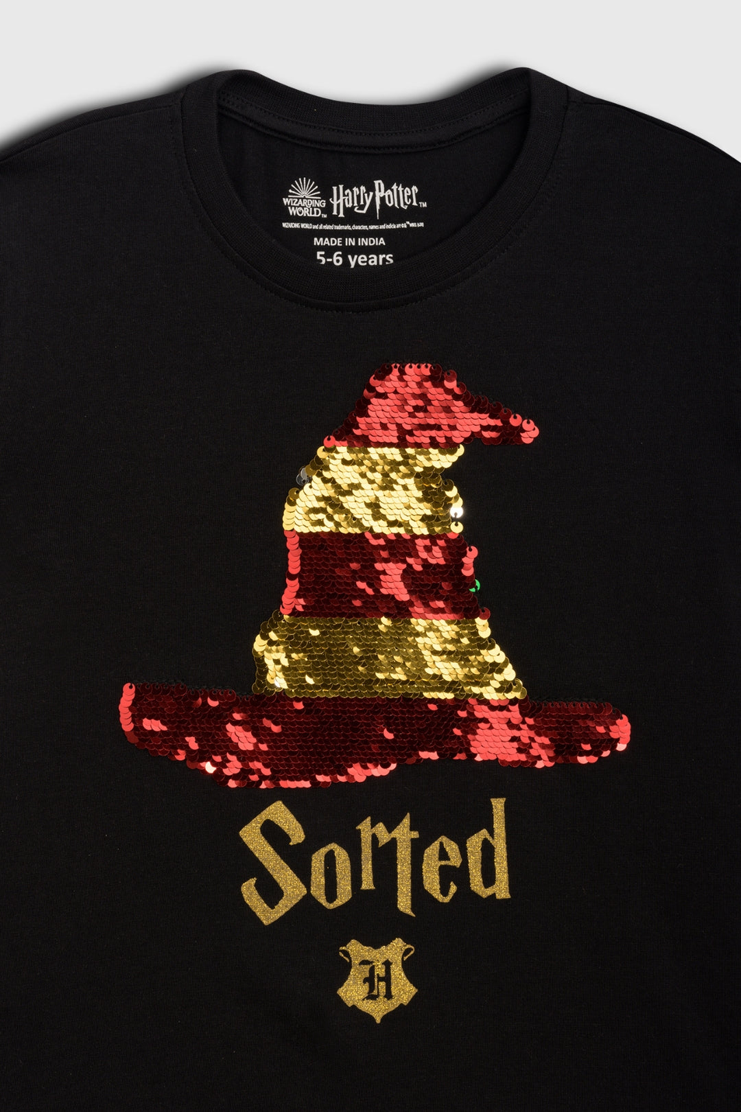 Sorted Harry Potter™ Reversible Sequins Tee Unisex for Family