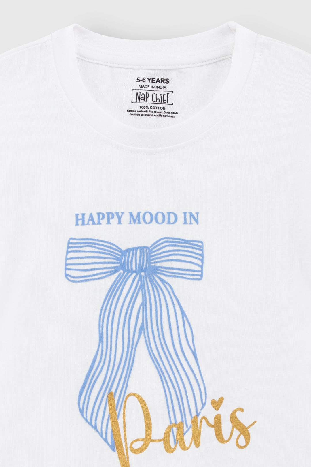 Paris Bow T-Shirt For infant