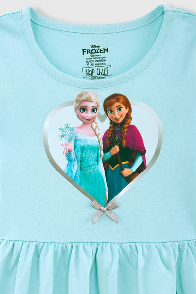 Frozen Elsa Bow Heart Dress