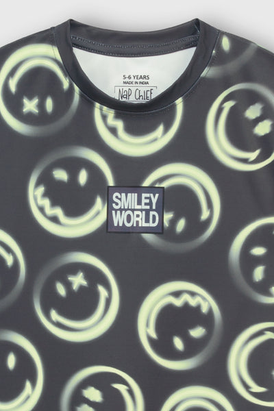 SMILEYWORLD ® Faded Neon Co-Ord Set