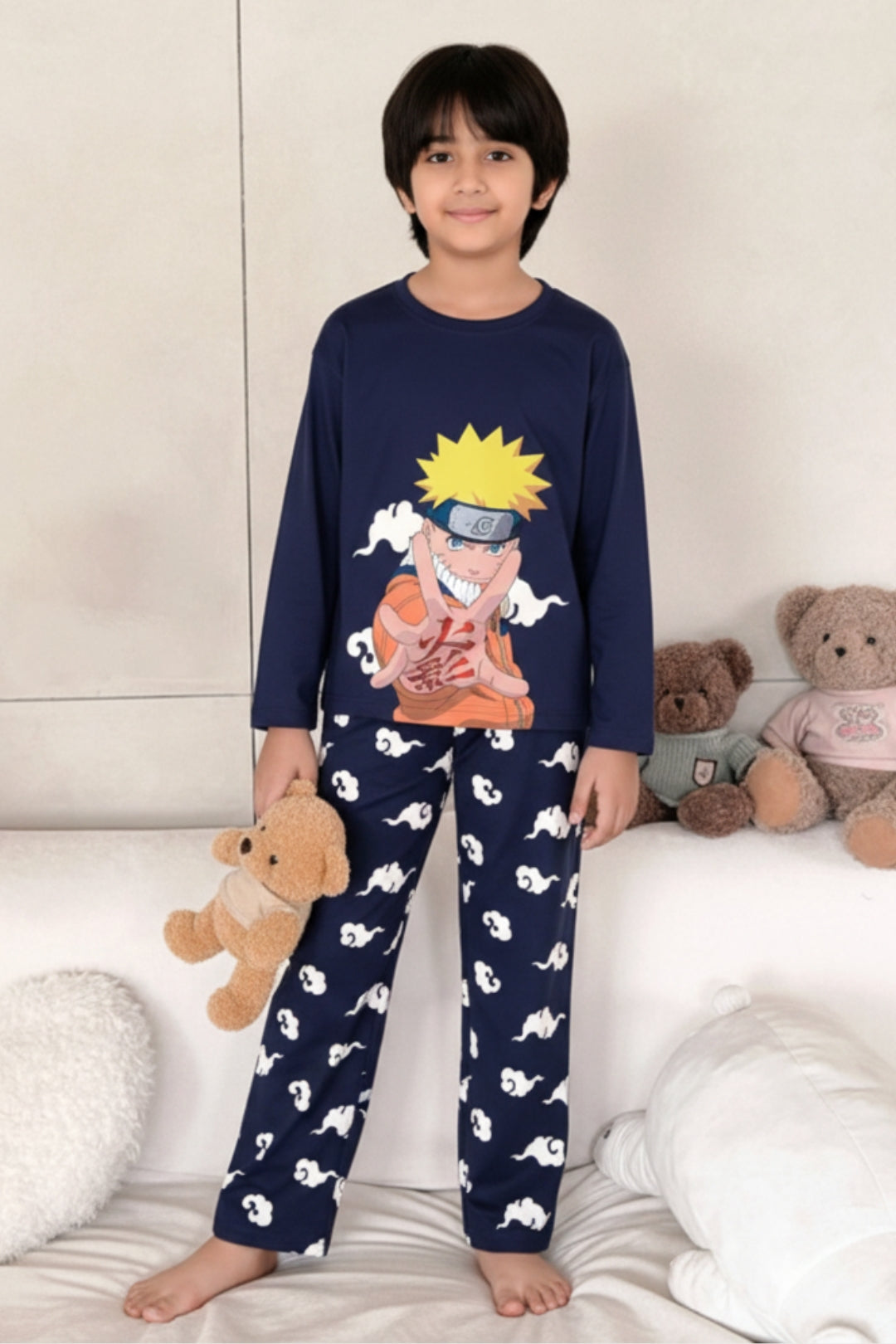 Naruto Akatsuki Cloud Pajama Set