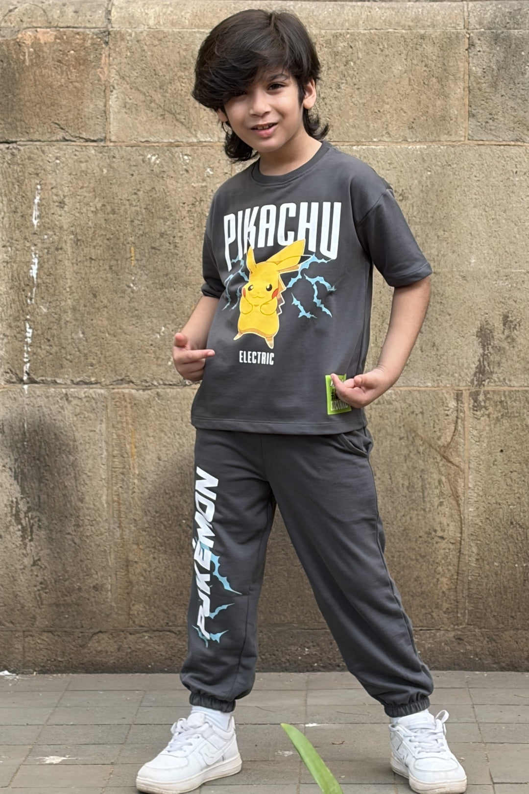pikachu jogger set for boys