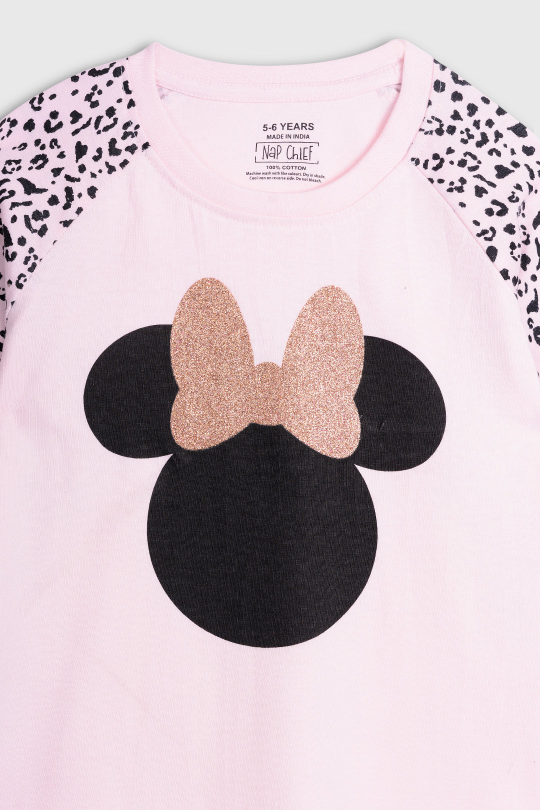 Minnie Leopard Camo Pajama set