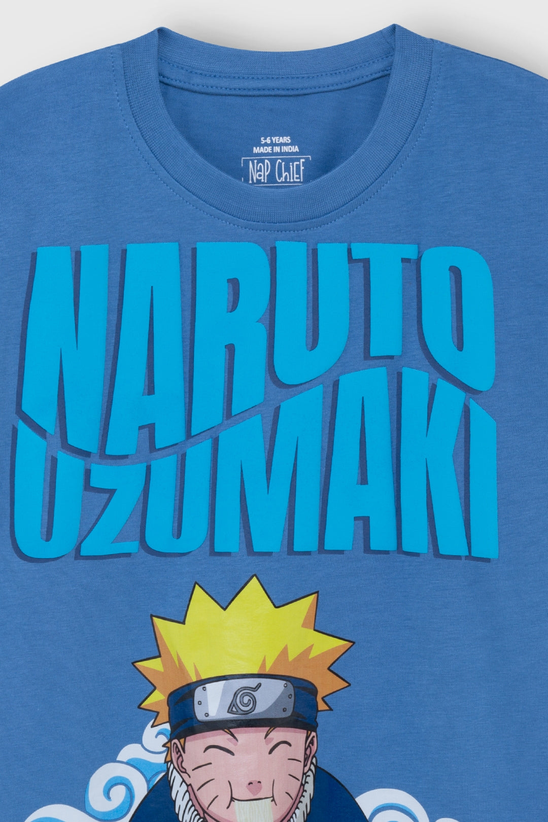 naruto uzumaki summer shorts set for boys