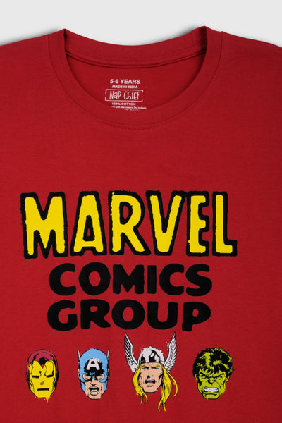 Marvel Red and Navy T-Shirt Pack of 2