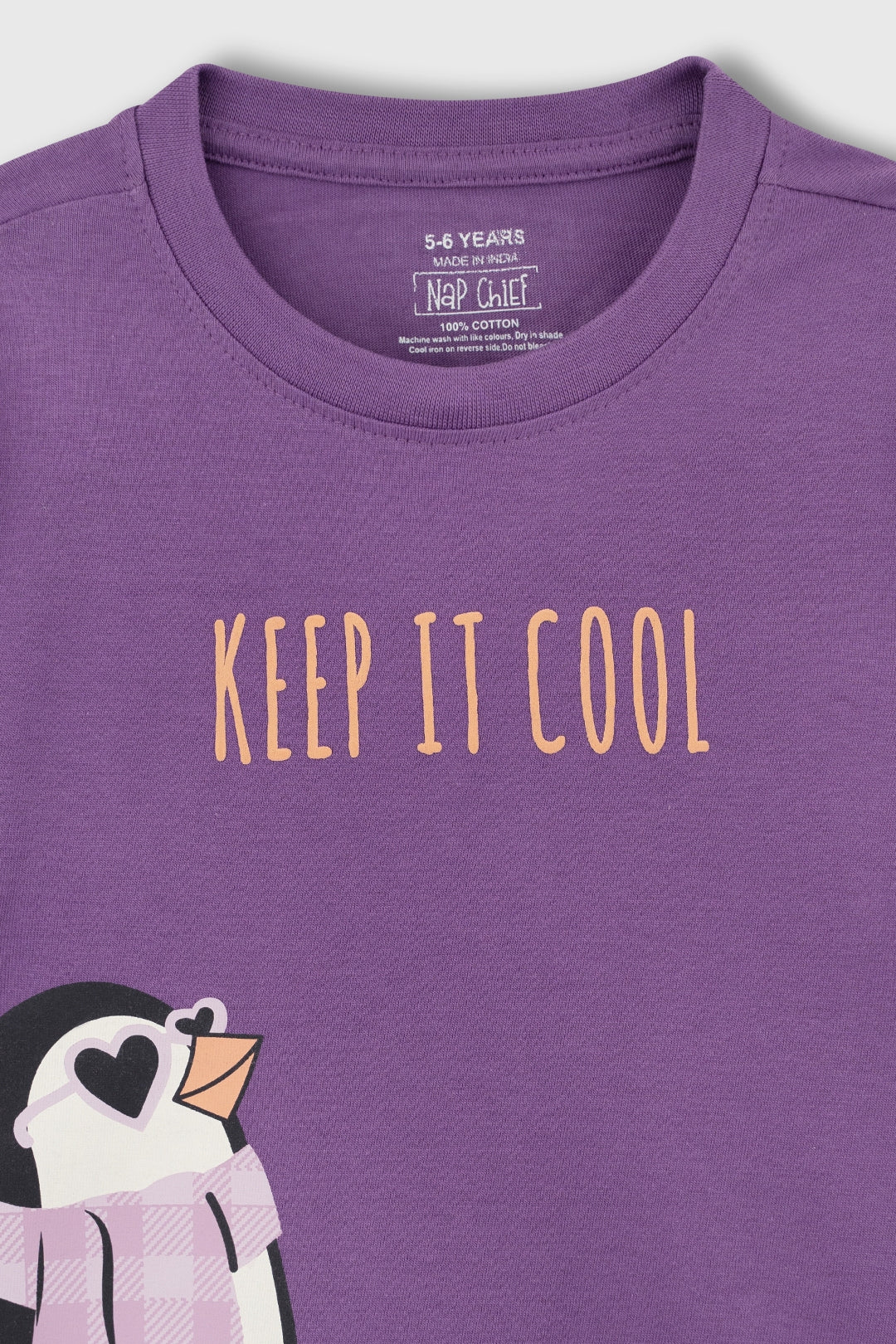 Cool Penguin Flannel Pajama Set for Family