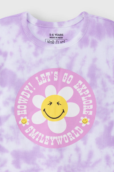 SMILEYWORLD ® Howdy Girls Sunflower Co-Ord Set