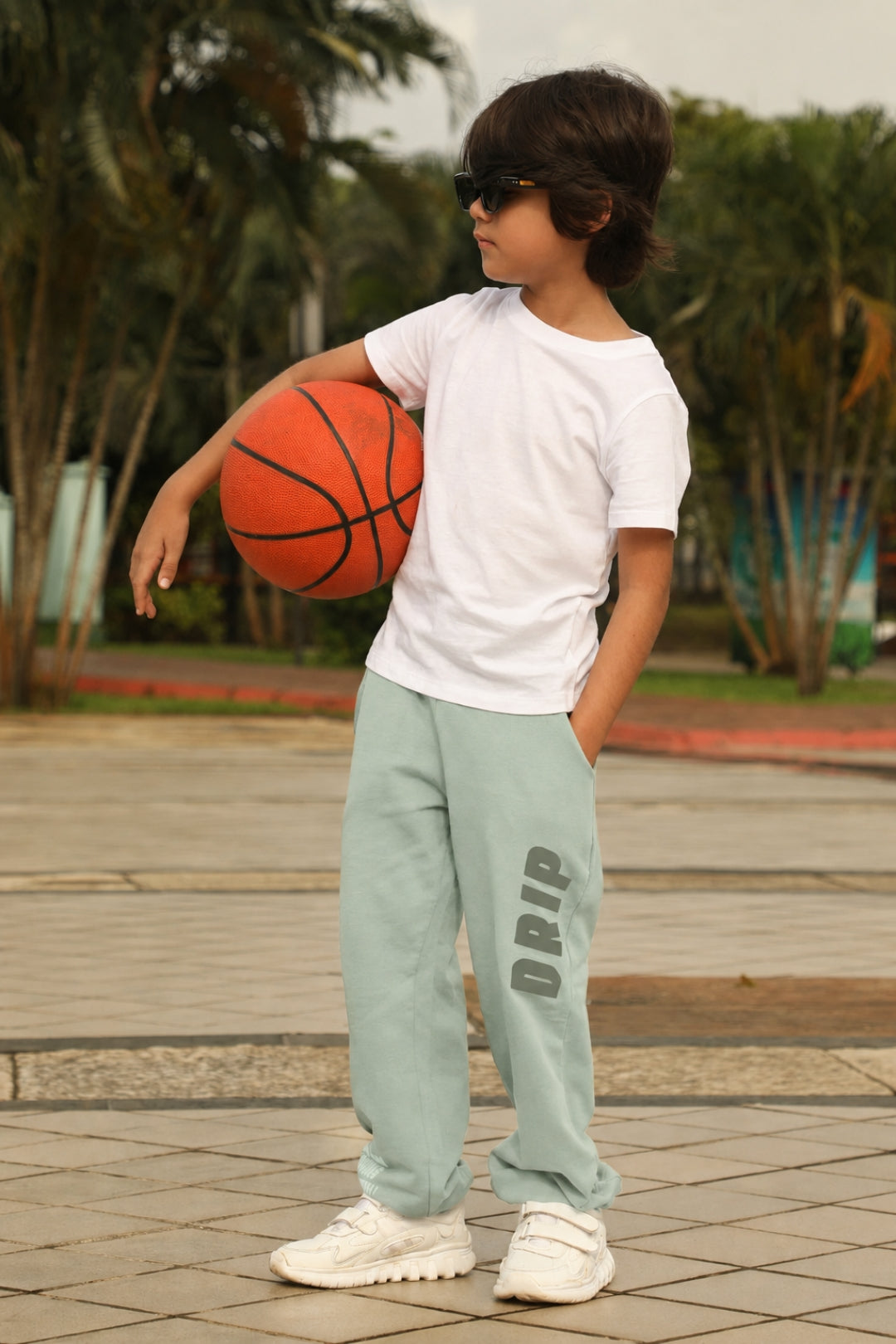 Drip Sage Green Jogger