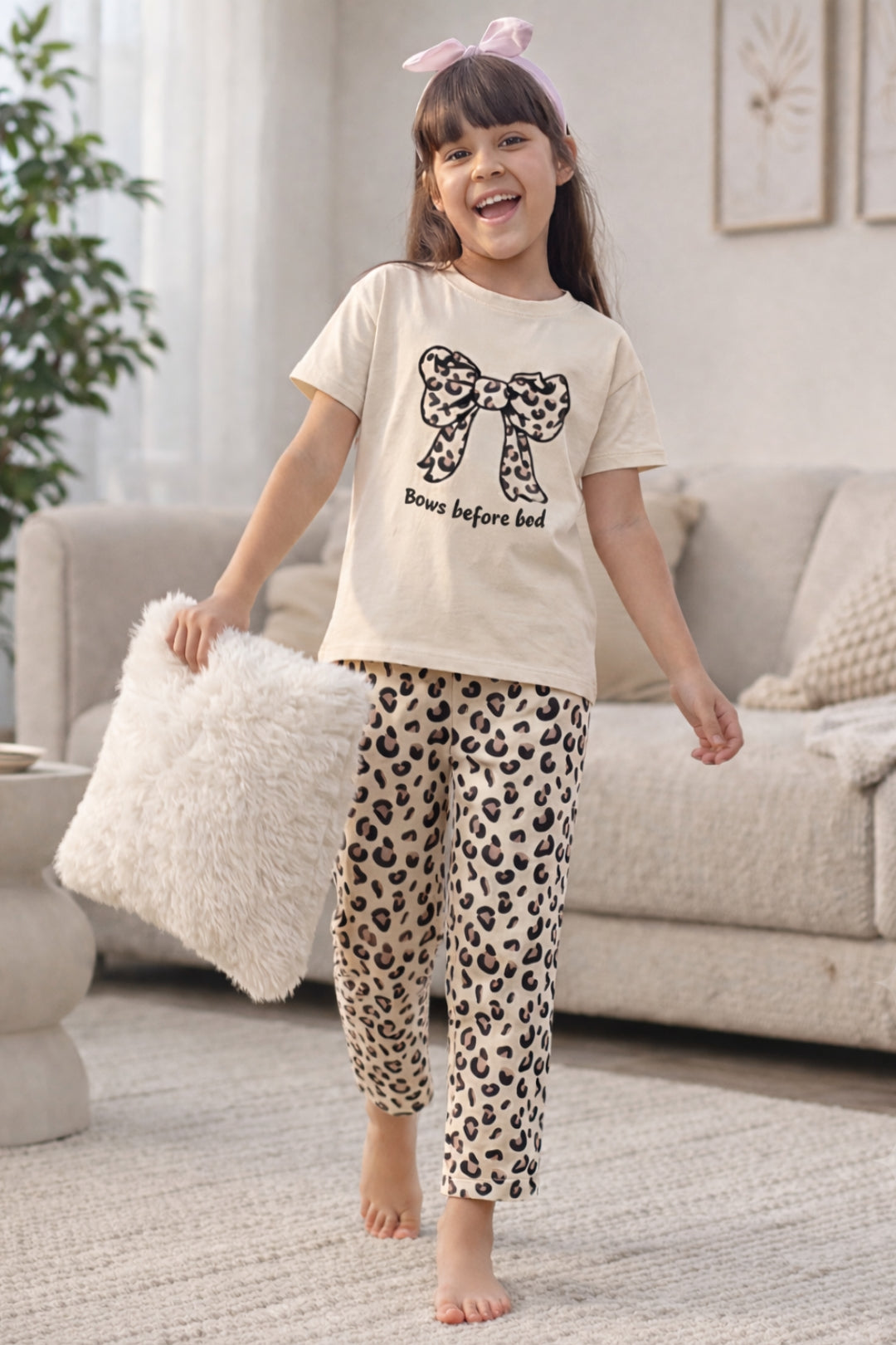 Bow Chic Pajama Set