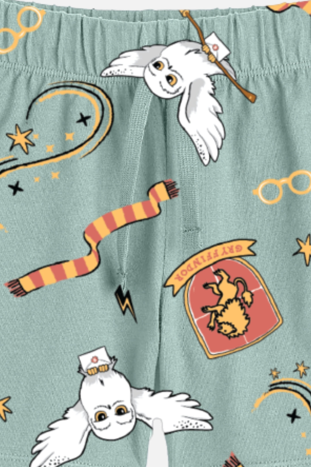 harry potter shorts and t-shirt set for boys